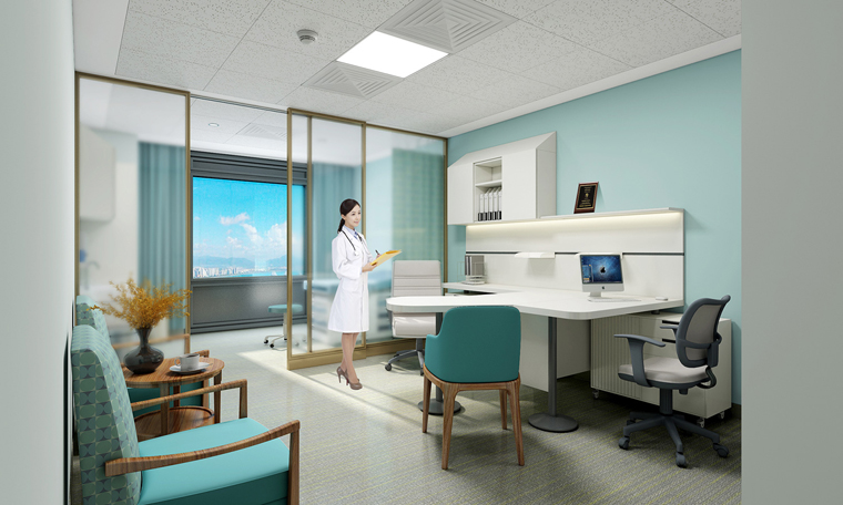 现代诊室设计，实用又舒适！